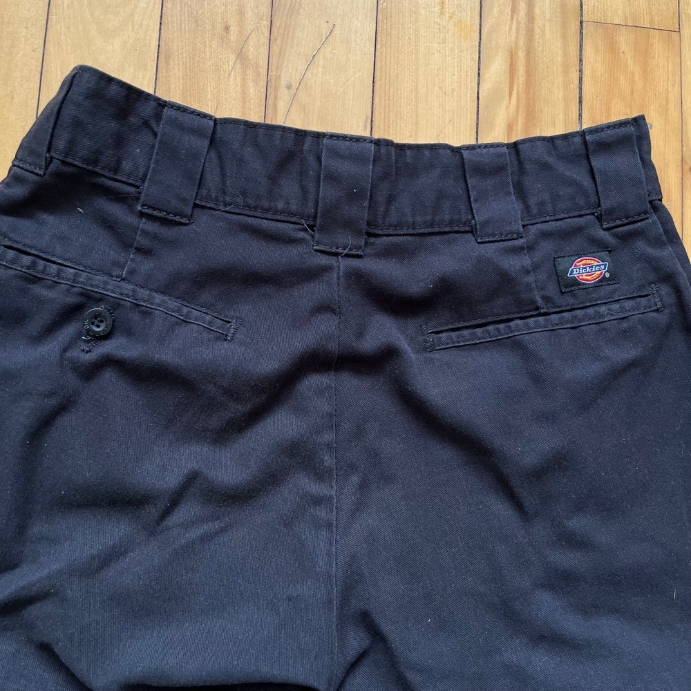 Dickies Flex Regular Straight Cargo Pants Mens 29x30 Black WP595BK Workwear - Picture 10 of 10